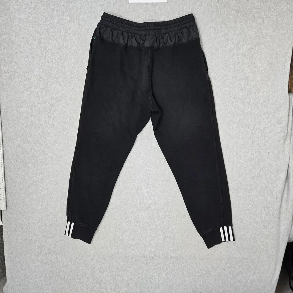 Adidas Men Activewear Pants L Black Vocal Sweatpants RYV‎ PANTS